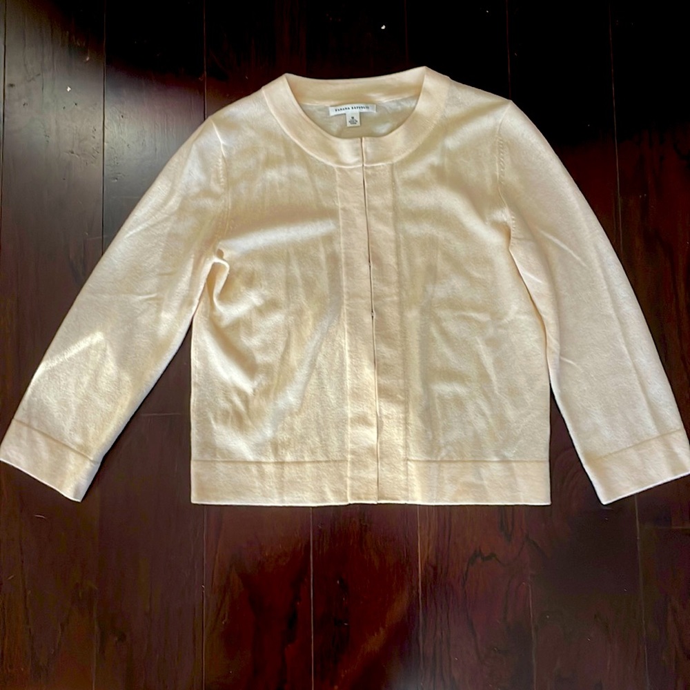 Banana Republic soft yellow cardigan